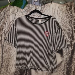 Striped Love Heart Shirt